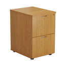 Essentials Wooden Filing Cabinet - Nova Oak - NWOF