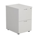 Essentials Wooden Filing Cabinet - White - NWOF