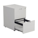 Essentials Wooden Filing Cabinet - White - NWOF