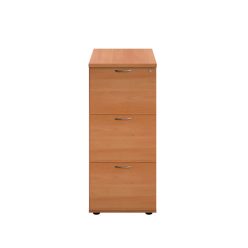 Essentials Wooden Filing Cabinet - Beech - NWOF