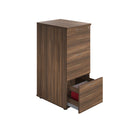 Essentials Wooden Filing Cabinet - Dark Walnut - NWOF