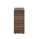 Essentials Wooden Filing Cabinet - Dark Walnut - NWOF