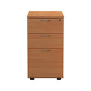 Essentials Desk High Pedestal - Beech - NWOF