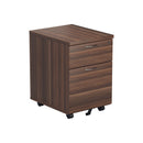 TC Mobile Pedestal - Dark Walnut - NWOF