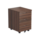 TC Mobile Pedestal - Dark Walnut - NWOF