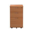 TC 3 Drawer Under Desk Pedestal - Beech - NWOF