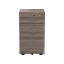 TC 3 Drawer Under Desk Pedestal - Grey Oak - NWOF