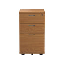 TC 3 Drawer Under Desk Pedestal - Nova Oak - NWOF