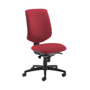 Tegan Fabric Asynchro Operator Chair - Red MTO - NWOF