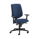 Tegan Fabric Asynchro Operator Chair - Curacao MTO - NWOF