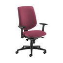 Tegan Fabric Asynchro Operator Chair - Diablo MTO - NWOF