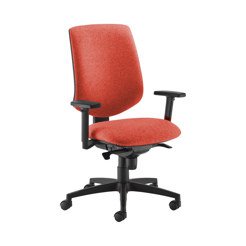 Tegan Fabric Asynchro Operator Chair - Tortuga MTO - NWOF