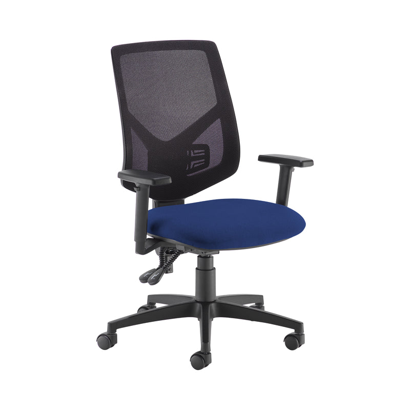Tegan Mesh Back PCB Operator Chair - Blue MTO - NWOF