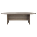 TC D-End Meeting Table - Grey Oak - NWOF