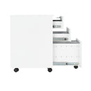 TC 3 Drawer Under Desk Steel Pedestal - White - NWOF