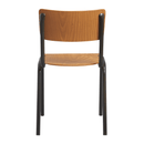 Tavo Stacking Side Chair - Wooden Seat & Back - NWOF