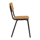 Tavo Stacking Side Chair - Wooden Seat & Back - NWOF