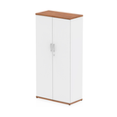 Impulse Cupboard - Walnut & White - NWOF