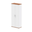 Impulse Cupboard - Walnut & White - NWOF