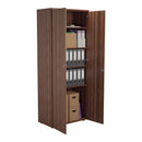 TC Essentials Wooden Cupboard - Dark Walnut - NWOF