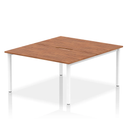 Evolve Plus B2B 2 Person Bench Desk - Walnut - NWOF
