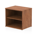 Impulse Desk High Bookcase - Walnut - NWOF