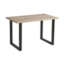 Wentworth 'Loop' Dining Table - Black/Extra White - NWOF