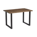Wentworth 'Loop' Dining Table - Black/Smoked - NWOF
