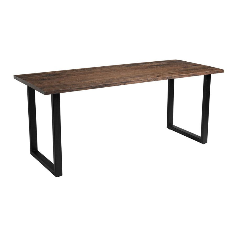 Wentworth 'Loop' Dining Table - Black/Smoked