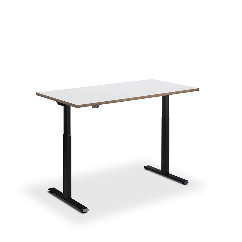 Lavoro Flyga 700mm Deep Dual Motor Sit Stand Height Adjustable Desk - 1200mm