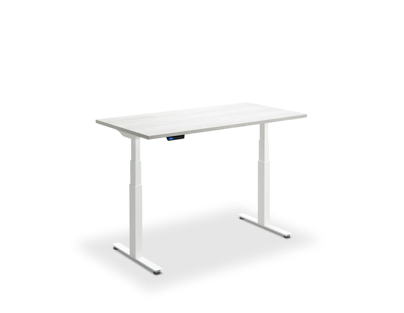 Lavoro Flyga 700mm Deep Dual Motor Sit Stand Height Adjustable Desk - 1200mm