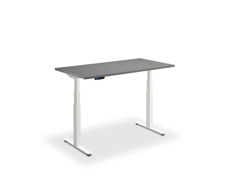 Lavoro Flyga 700mm Deep Dual Motor Sit Stand Height Adjustable Desk - 1200mm