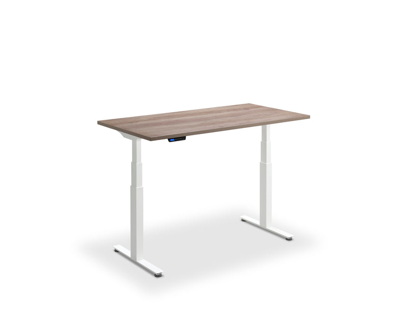 Lavoro Flyga 700mm Deep Dual Motor Sit Stand Height Adjustable Desk - 1200mm