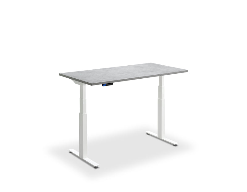 Lavoro Flyga 700mm Deep Dual Motor Sit Stand Height Adjustable Desk - 1200mm