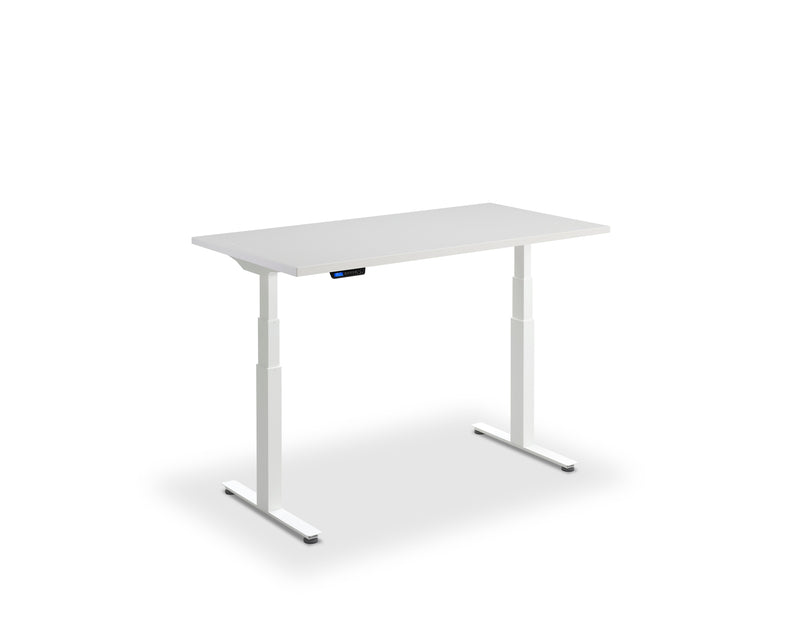 Lavoro Flyga 700mm Deep Dual Motor Sit Stand Height Adjustable Desk - 1200mm