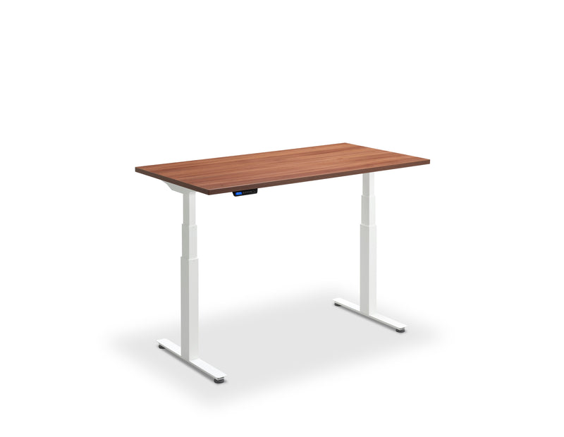 Lavoro Flyga 700mm Deep Dual Motor Sit Stand Height Adjustable Desk - 1200mm