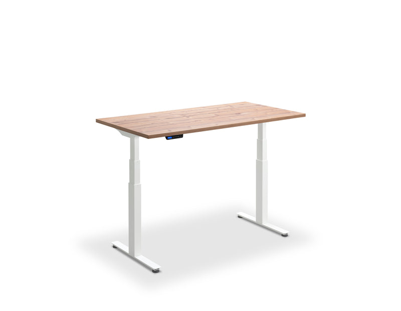 Lavoro Flyga 700mm Deep Dual Motor Sit Stand Height Adjustable Desk - 1200mm