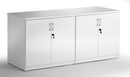 Italia High Gloss Twin Cupboard With Credenza Top - NWOF