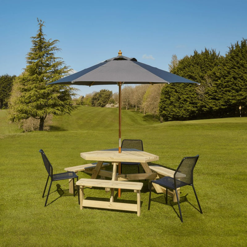 Winer Diner Triangle Picnic Table - 6 Seater