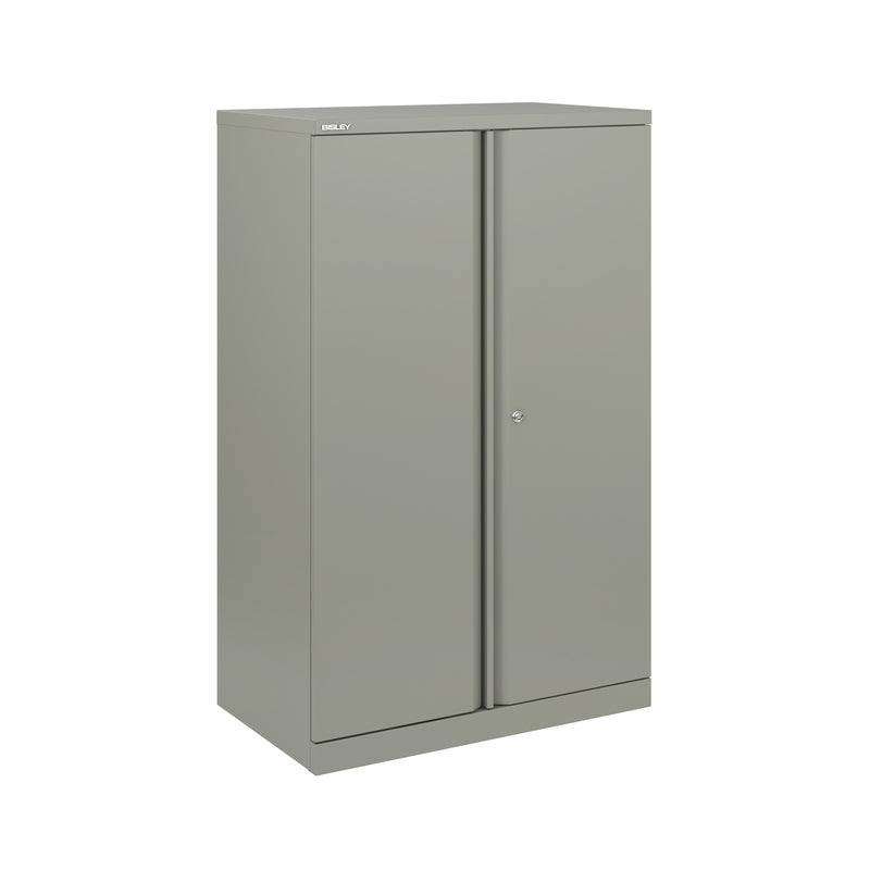 Bisley 800mm Wide Essentials Office Cupboard (2 Shelves)