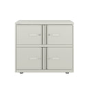 Bisley 800mm Wide Essentials Lodge - 4 Door Locker Cabinet - NWOF