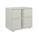 Bisley 800mm Wide Essentials Lodge - 4 Door Locker Cabinet - NWOF