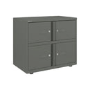 Bisley 800mm Wide Essentials Lodge - 4 Door Locker Cabinet - NWOF