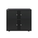 Bisley 800mm Wide Essentials Lodge - 4 Door Locker Cabinet - NWOF