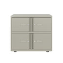 Bisley 800mm Wide Essentials Lodge - 4 Door Locker Cabinet - NWOF