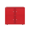 Bisley 800mm Wide Essentials Lodge - 4 Door Locker Cabinet - NWOF