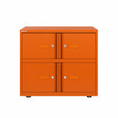Bisley 800mm Wide Essentials Lodge - 4 Door Locker Cabinet - NWOF