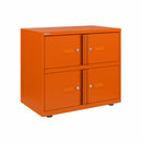 Bisley 800mm Wide Essentials Lodge - 4 Door Locker Cabinet - NWOF