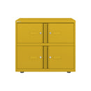Bisley 800mm Wide Essentials Lodge - 4 Door Locker Cabinet - NWOF