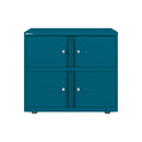Bisley 800mm Wide Essentials Lodge - 4 Door Locker Cabinet - NWOF